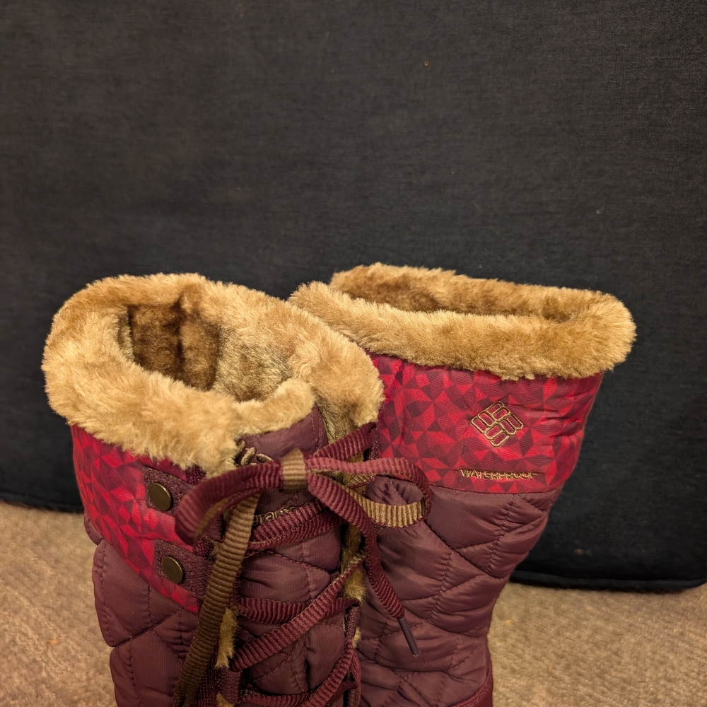 Columbia Women's Purple Winter Boots - Picture 3 of 5